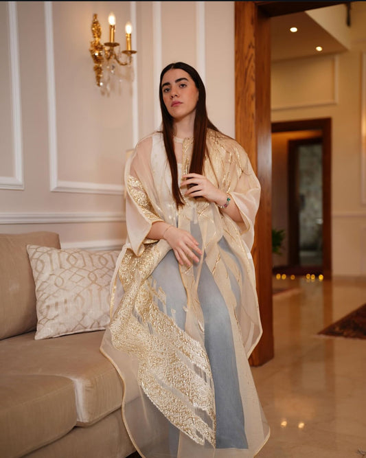 Qamar Gold Abayah