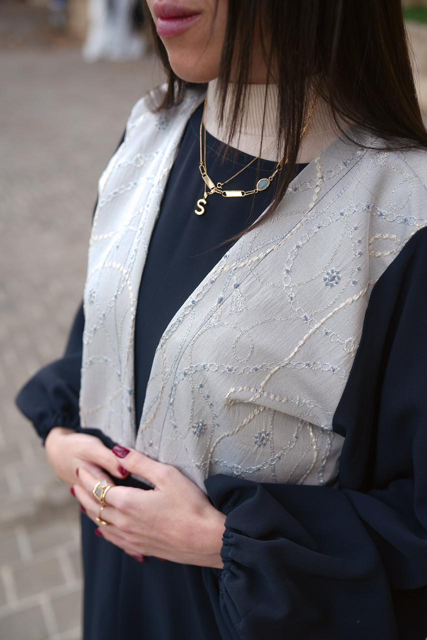 Navy Unique Abaya